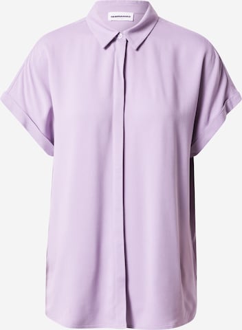 ARMEDANGELS - Blusa 'Zonjaa' em roxo: frente