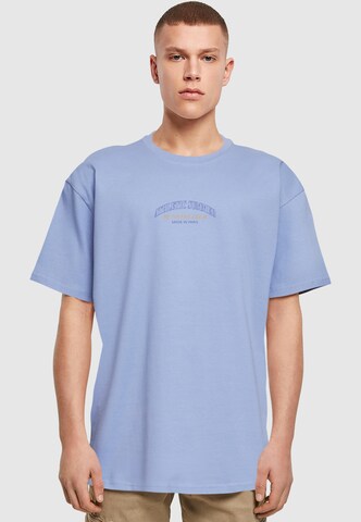 Merchcode T-Shirt 'Athletic Summer' in Lila: Vorderseite