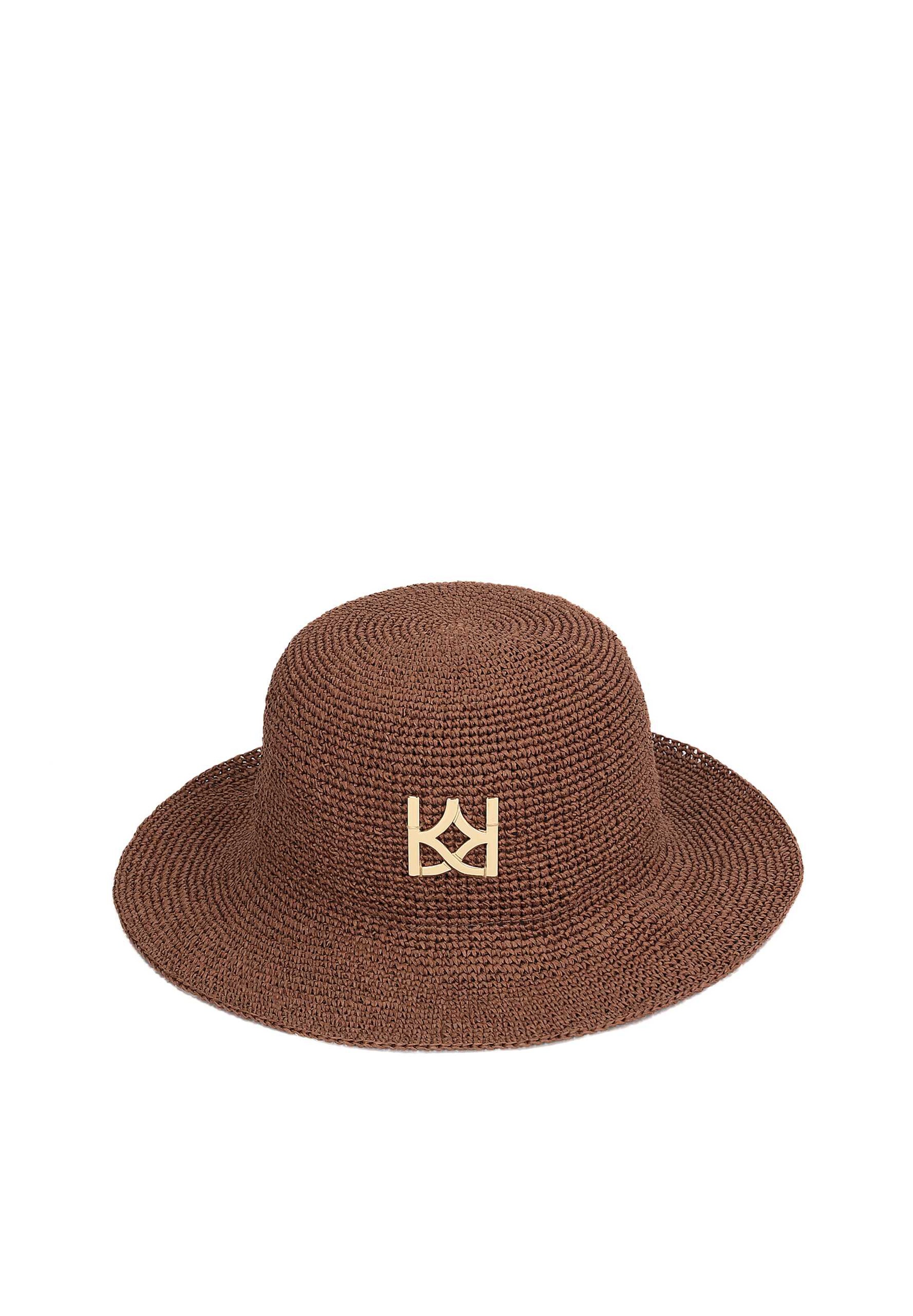 Cappello Kazar di colore marrone / oro, Visualizzazione prodotti