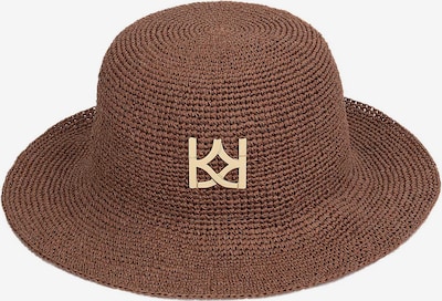 Kazar Chapeaux en marron / or, Vue avec produit