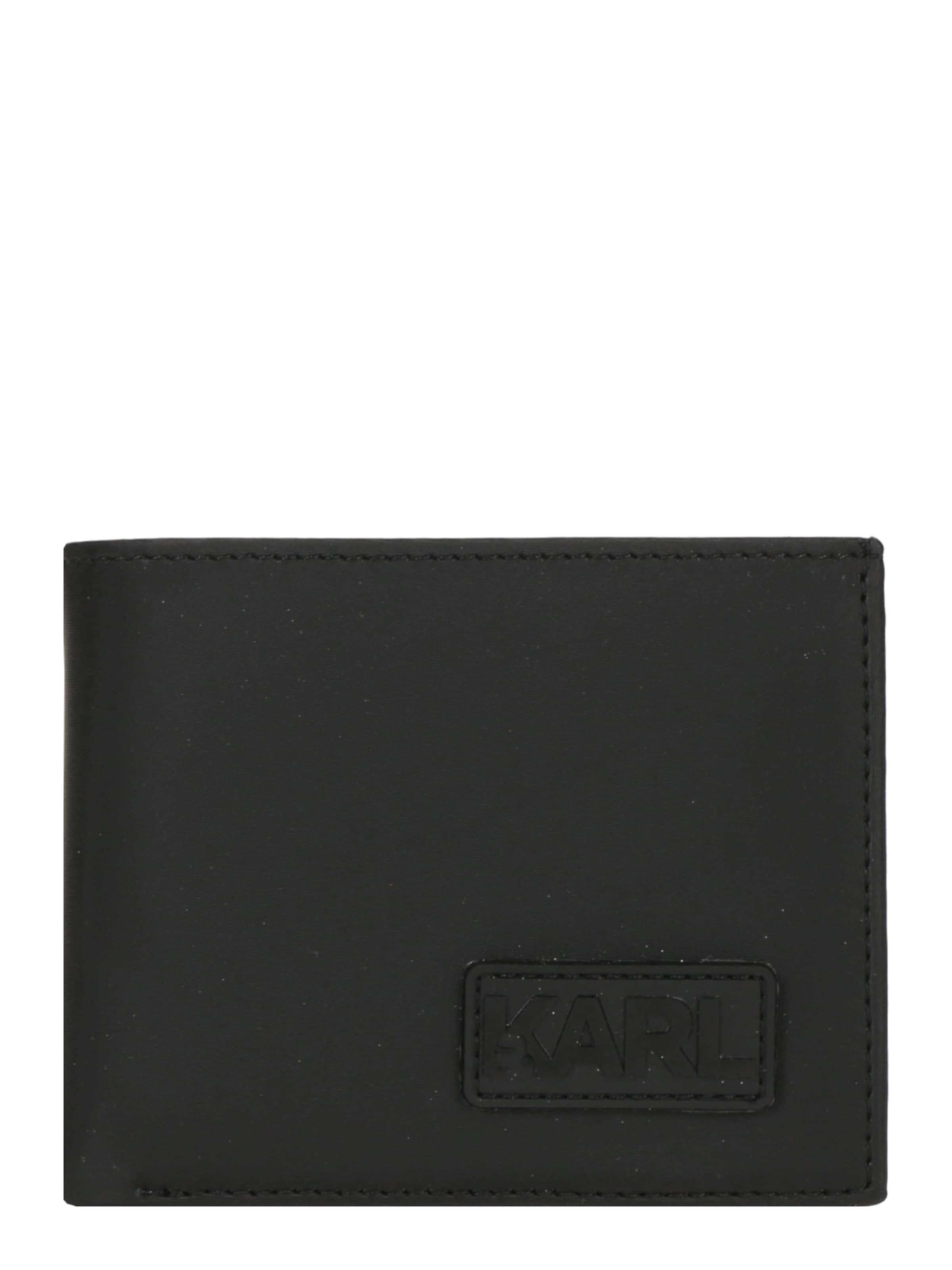 Karl Lagerfeld Wallet in Black: front
