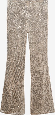 Pantalon MANGO en beige : devant