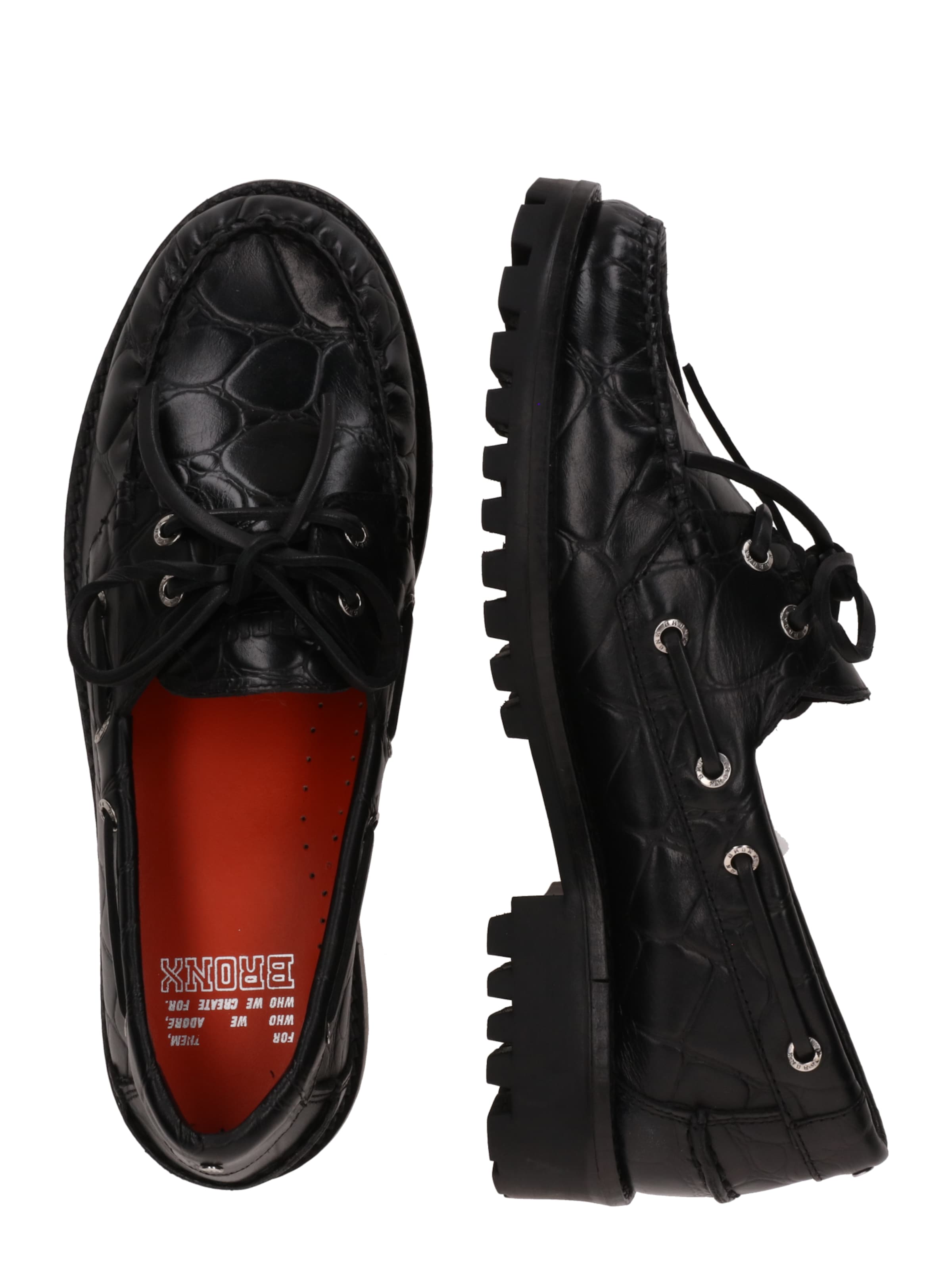 BRONX Slip-ons 'Sie-nna' in Black