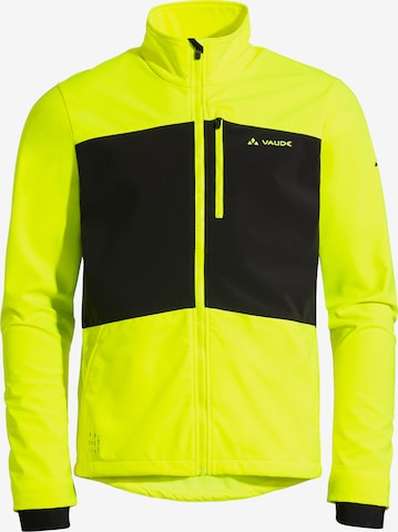 VAUDE Outdoor jacket 'Virt SFT J II' in Yellow: front