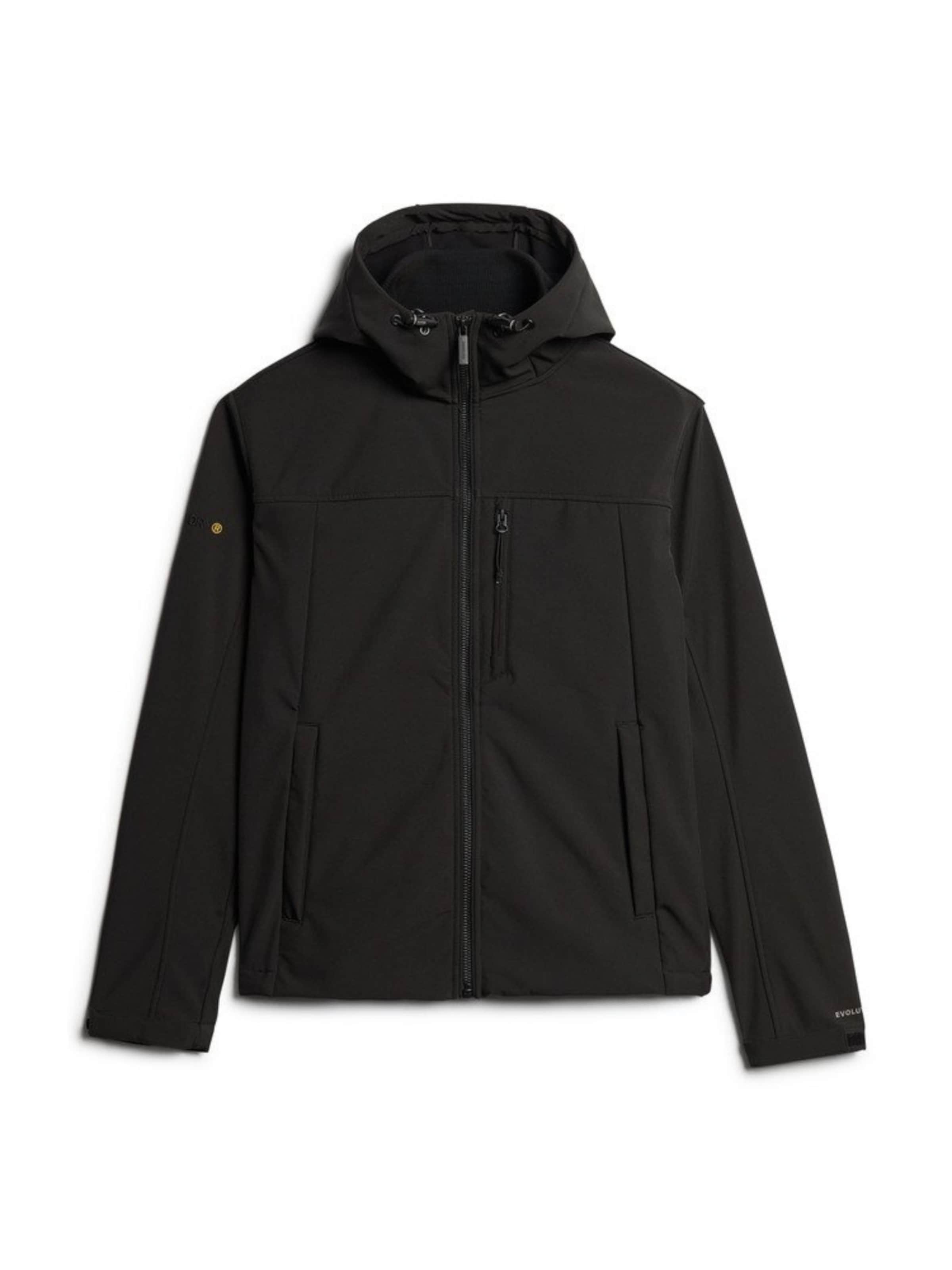 Superdry Jacke 'Trekker' in Schwarz: Vorderseite