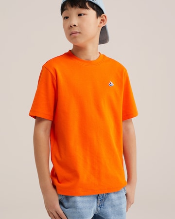 WE Fashion Paita värissä oranssi: etupuoli
