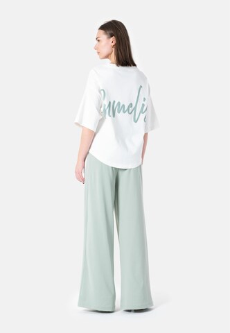 Wide leg Pantaloni 'Penni' di Elias Rumelis in verde