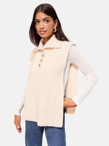 Friends Like These Sweater in Beige: front