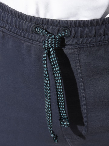 Jan Vanderstorm Loosefit Sweatbermuda ' Andertan ' in Blau