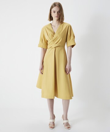 Robe Ipekyol en jaune : devant