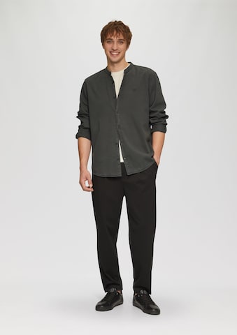 QS Regular fit Button Up Shirt in Grey