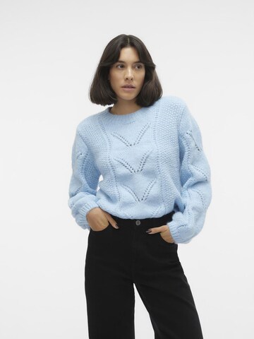 VERO MODA Sweater in Blue: front