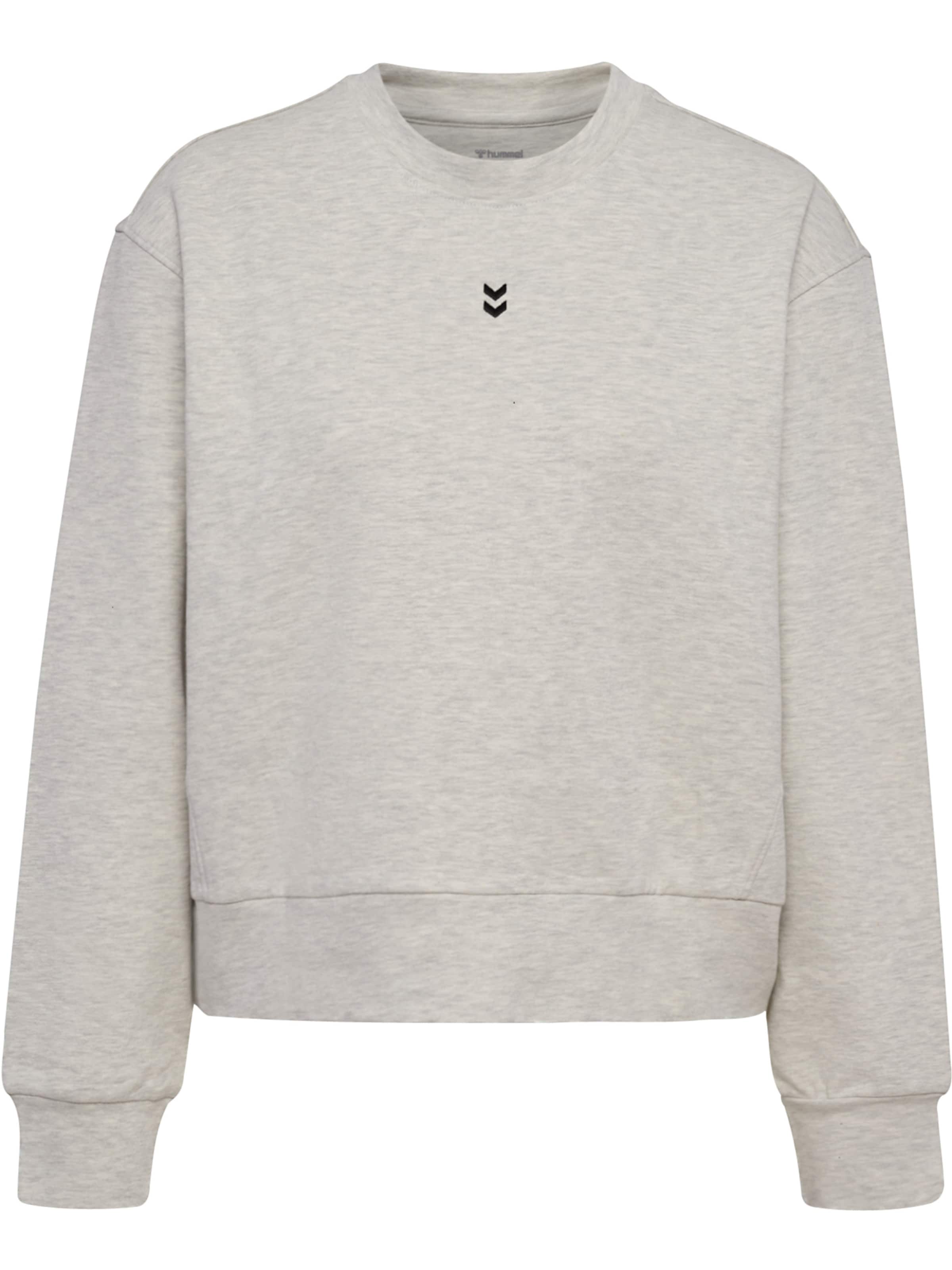 Hummel Sweatshirt in Grijs: voorkant