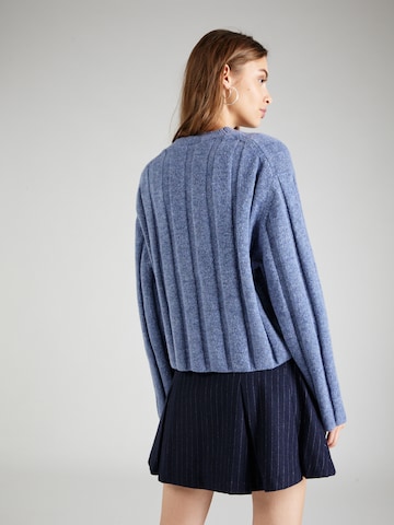 WEEKDAY Pullover 'Fiona' in Blau