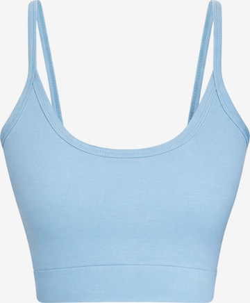 Albero Natur Top in Blau: Vorderseite