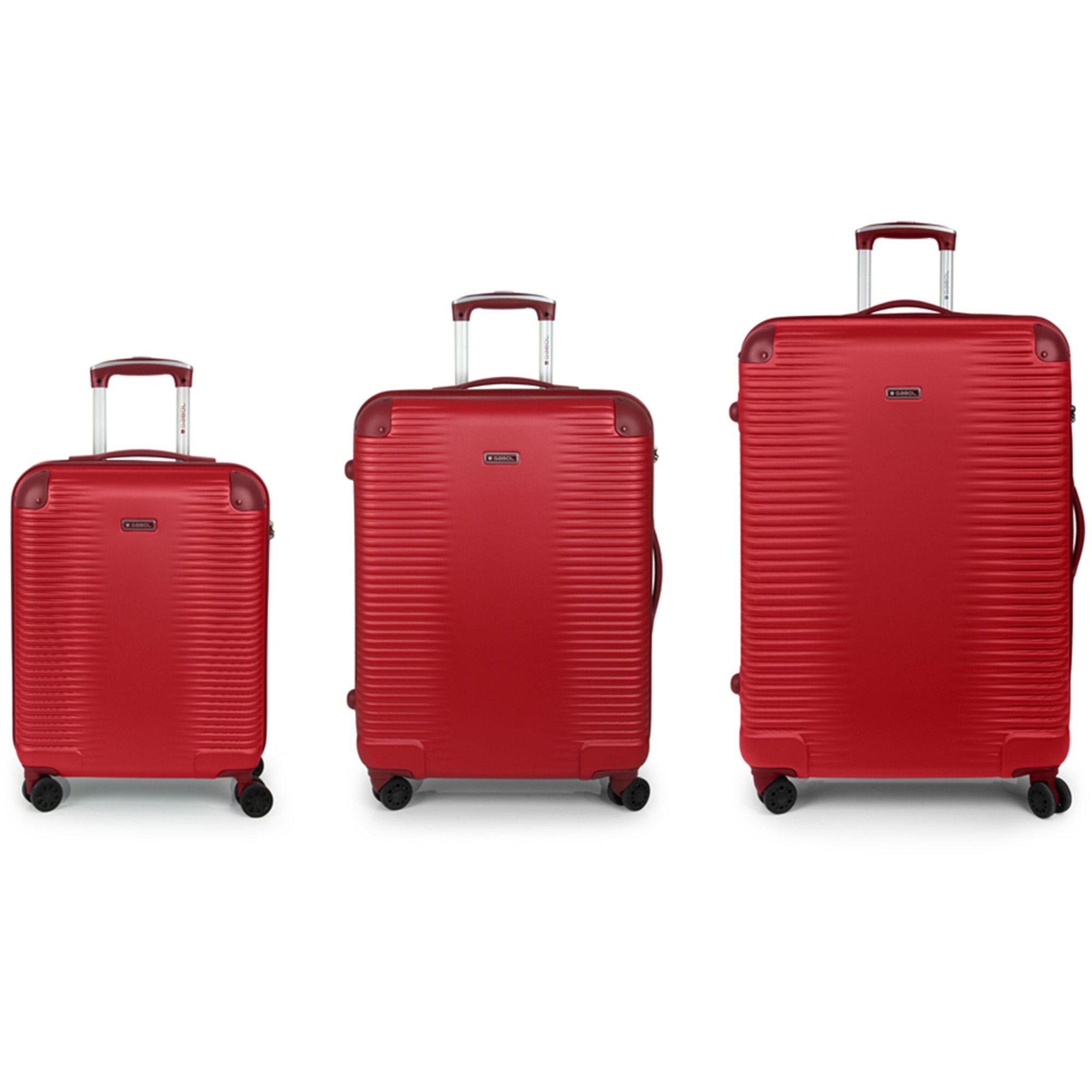Gabol Kofferset in Rot: Vorderseite