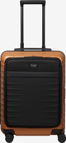 TITAN Trolley 'OVERSEAS' in Gelb: Vorderseite