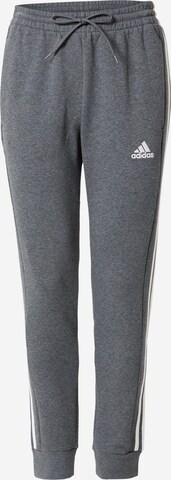 ADIDAS SPORTSWEAR Конический (Tapered) Спортивные штаны 'Essentials' в Серый: спереди