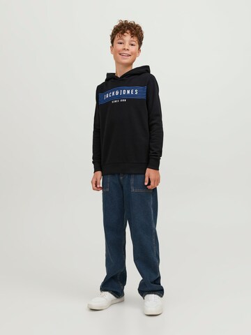 Sweat 'Planet' Jack & Jones Junior en noir