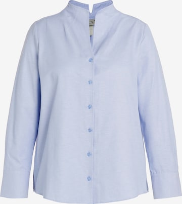 Ulla Popken Blouse in Blauw: voorkant