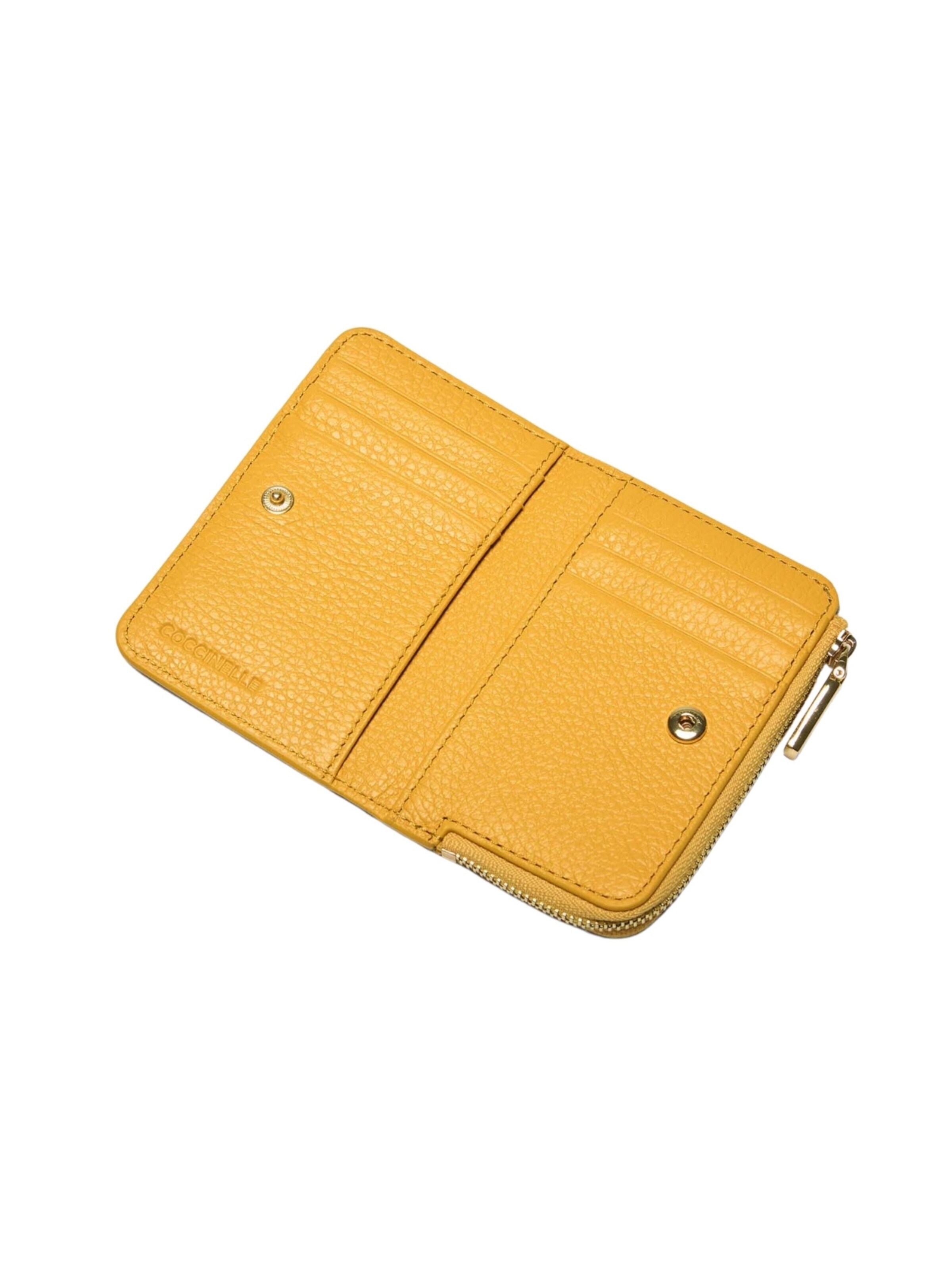 Coccinelle Wallet 'COCCINELLE METALLIC' in Yellow