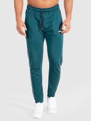 Effilé Pantalon 'Suit Pro' Smilodox en vert : devant