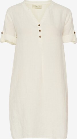 Cream Dress 'Bellis' in White: front