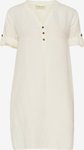 Cream Summer Dress 'Bellis' in White: front