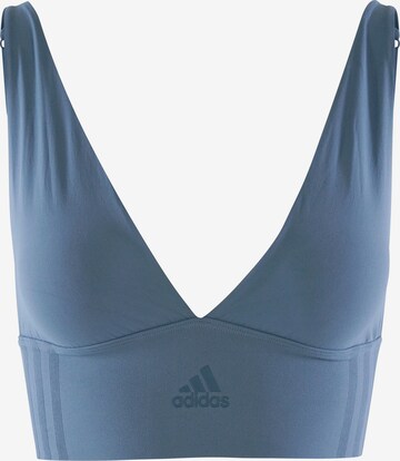 ADIDAS SPORTSWEAR Bralette Sports Bra ' Sport Active ' in Blue: front