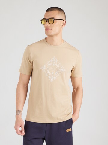 HUGO Shirt 'Nerberri' in Beige: front