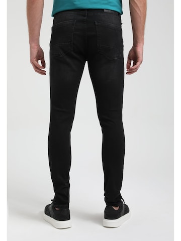 Gabbiano Baggy Jeans 'Ultimo' in Zwart