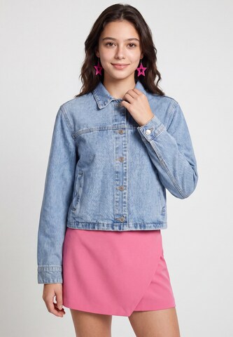 MYMO Between-Season Jacket in Blue: front