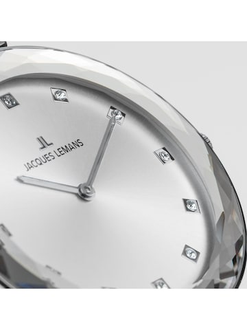 Jacques Lemans Analoguhr in Silber