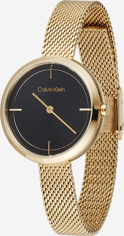 Calvin Klein - Reloj analógico en oro: frente