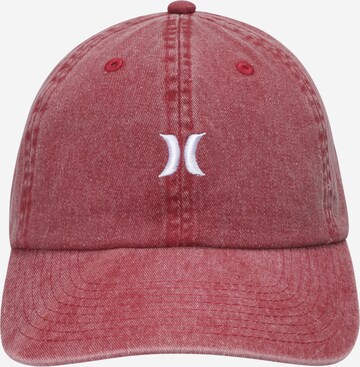 Casquette de sport Hurley en rouge