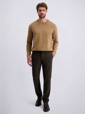 PIERRE CARDIN Tapered Chino trousers in Brown