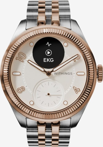 Withings Analog watch in Silver: front