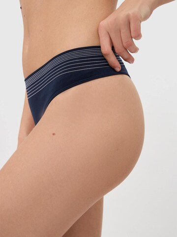 BeeDees Thong 'Boxer-String Comfee' in Blue