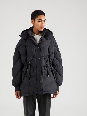 No. 1 Como Winter Jacket 'Jasmin' in Black: front