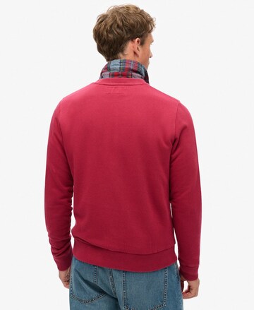 Sweat-shirt Superdry en rouge