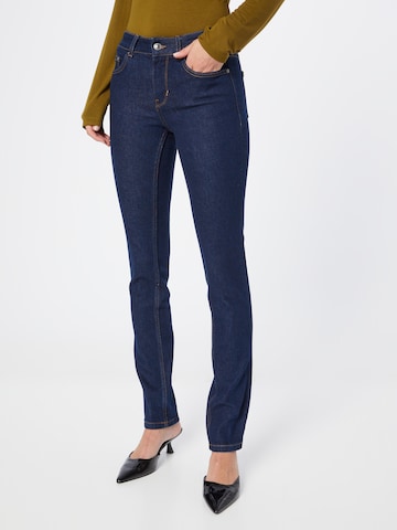 Coupe slim Jean 'Elsa' TOM TAILOR DENIM en bleu : devant