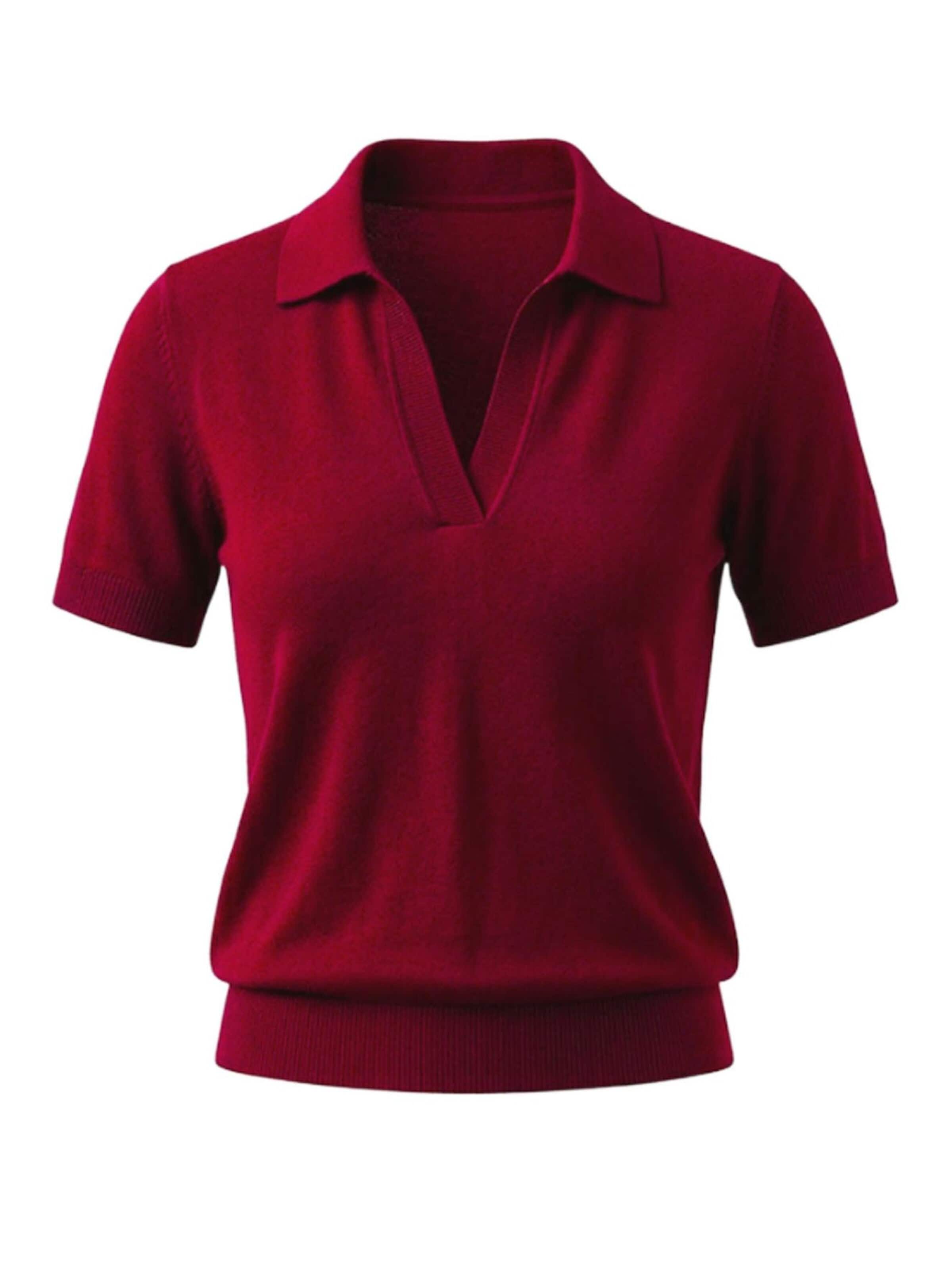 Il Lanificio Sweater in Red: front