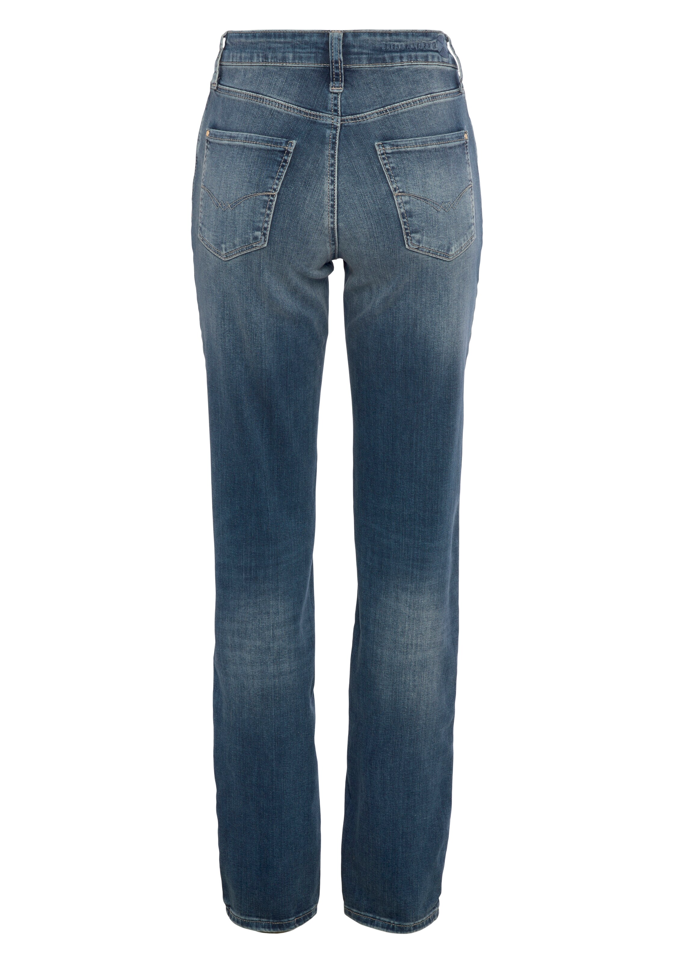 MAC Slimfit Jeans 'Dream' in Blauw