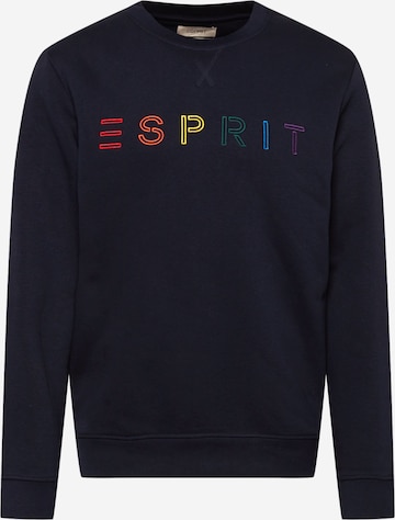 ESPRIT Sweatshirt in Blau: front