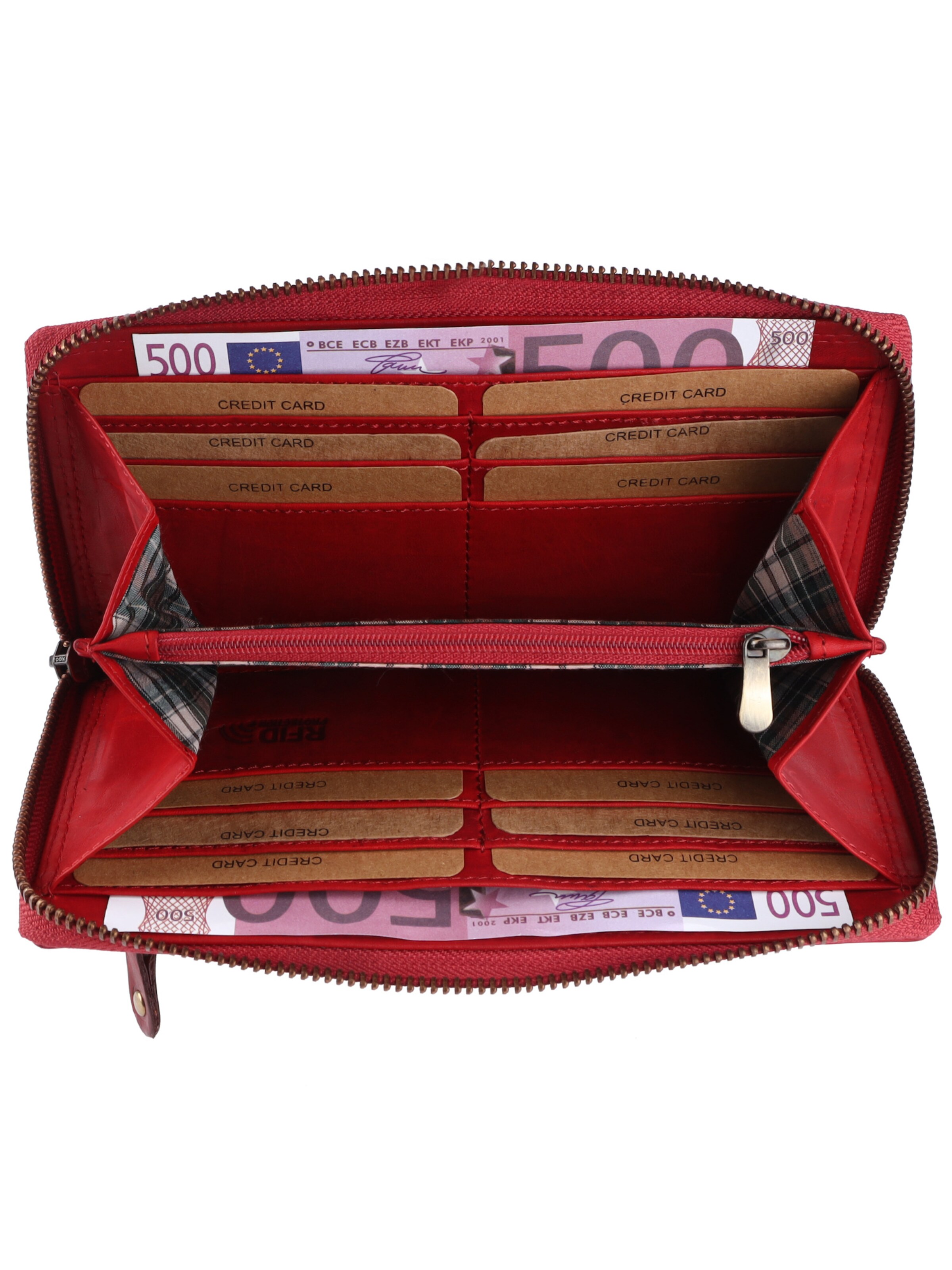 Benthill Wallet in Red