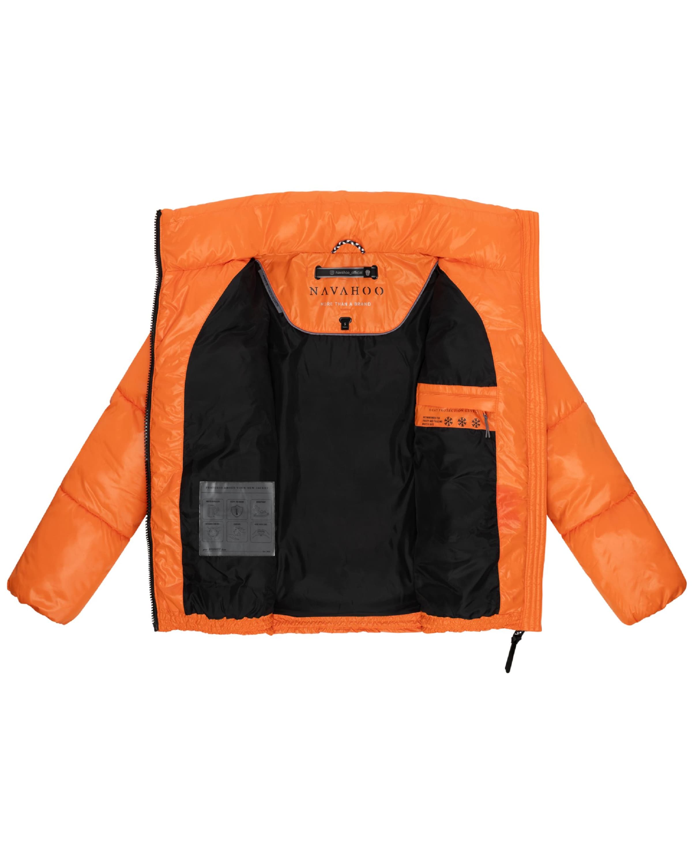 NAVAHOO - Chaqueta de invierno 'Eispracht 14' en naranja
