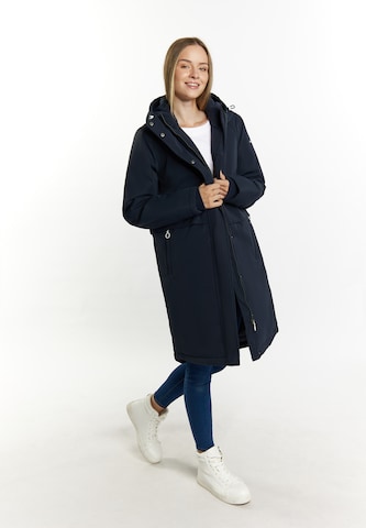 Manteau fonctionnel 'Boundry' DreiMaster Maritim en bleu