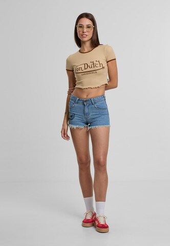 Von Dutch Originals Shirt 'Ami' in Beige