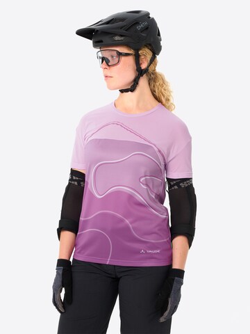 VAUDE Functioneel shirt 'Moab' in Lila