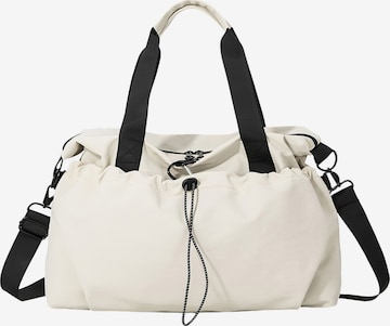 Magicshe Travel Bag in White: front